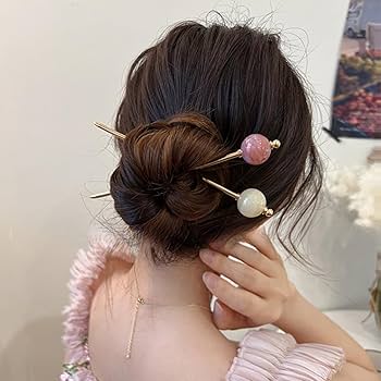 ヴィンテージかんざしヘアピン5本と指輪1個 ヴィンテージかんざしヘアピン5本と指輪1個 （かんざし 簪 二本